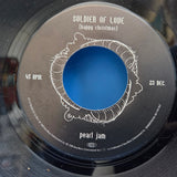 PEARL JAM SOLDIER OF LOVE CHRISTMAS 1998 PS 7"
