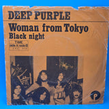 DEEP PURPLE WOMAN FROM TOKYO NL IMP PS 7"