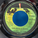 JOHN LENNON PLASTIC ONO BAND GIVE PEACE A CHANCE GER IMP PS 7"