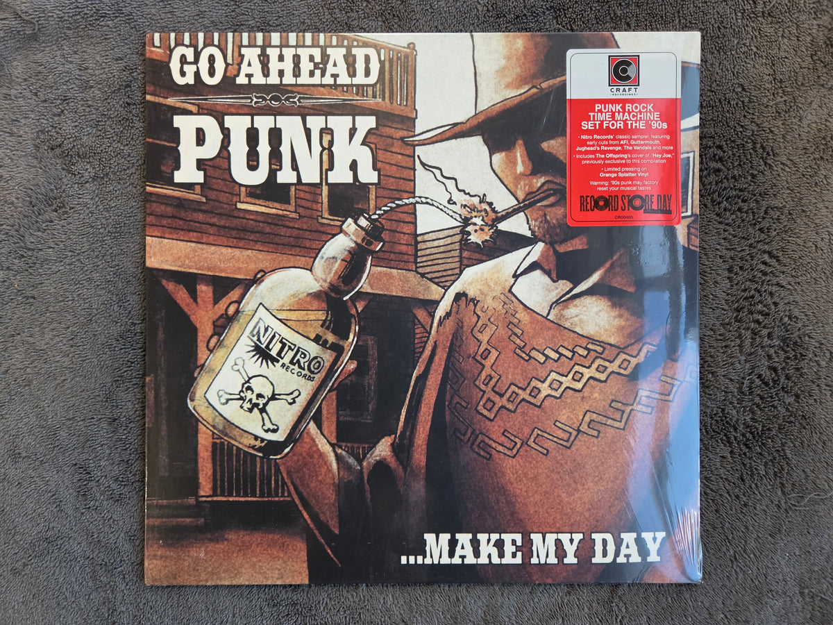 GO AHEAD PUNK MAKE MY DAY ORANGE V/A NEW