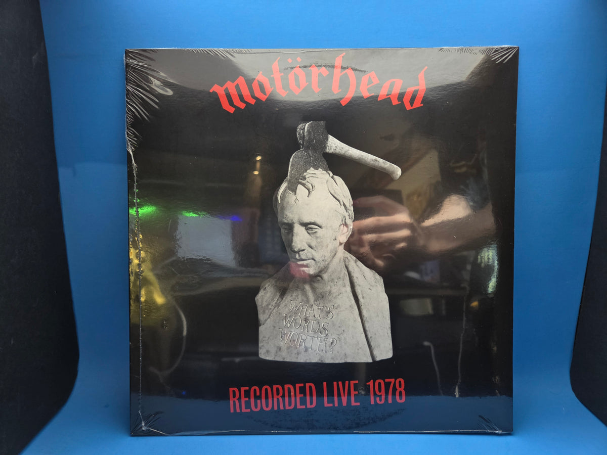 MOTORHEAD WHATS WORDS WORTH RECORDED LIVE 1978 NEW