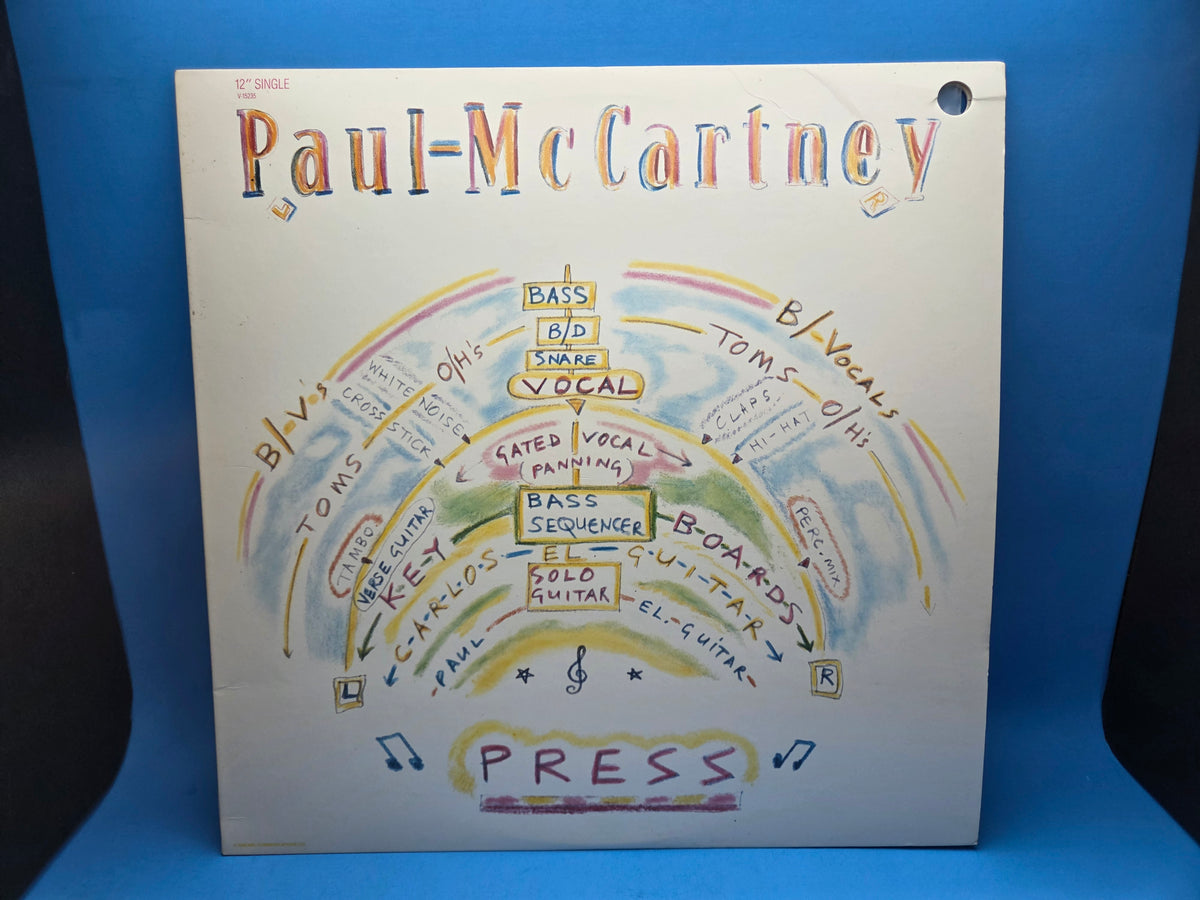 PAUL MCCARTNEY PRESS 12" NEW