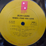 JEAN CARN WHEN I FIND YOU LOVE