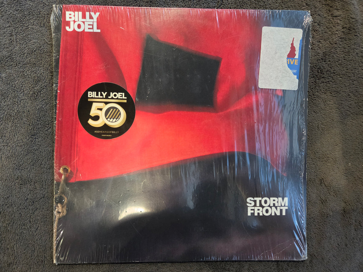 BILLY JOEL STORM FRONT RED