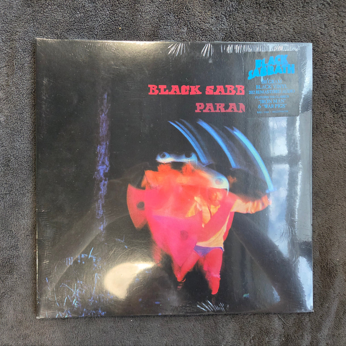 BLACK SABBATH PARANOID 180G RM 2016 NEW
