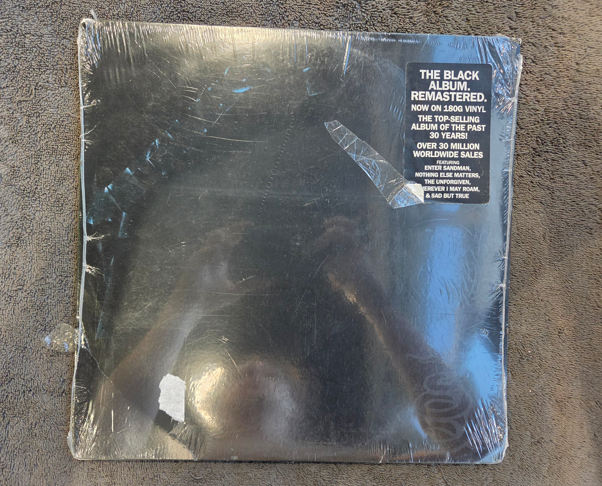 METALLICA THE BLACK ALBUM 180G RM NEW (c)