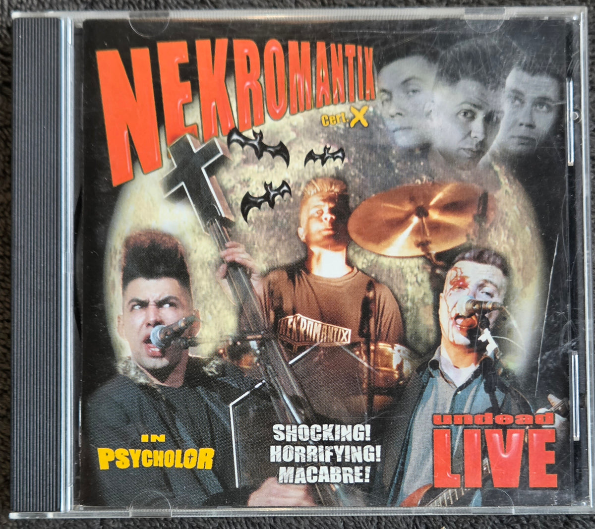 NEKROMANTIX UNDEAD N LIVE CD