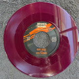 RUBY VELLE & THE SOULPHONICS BROKEN WOMAN PS MAGENTA 7"