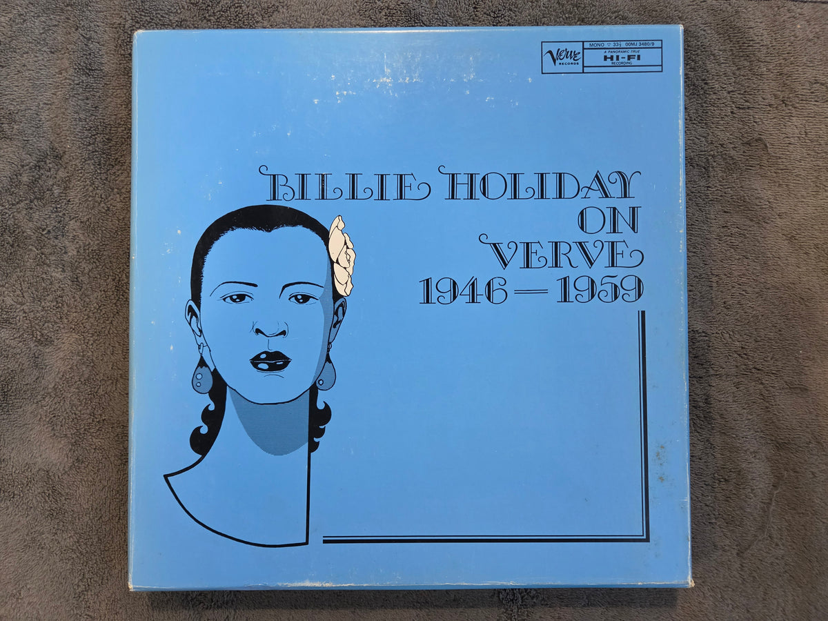 BILLIE HOLIDAY ON VERVE 1946-1959 BOX SET JAPAN IMP