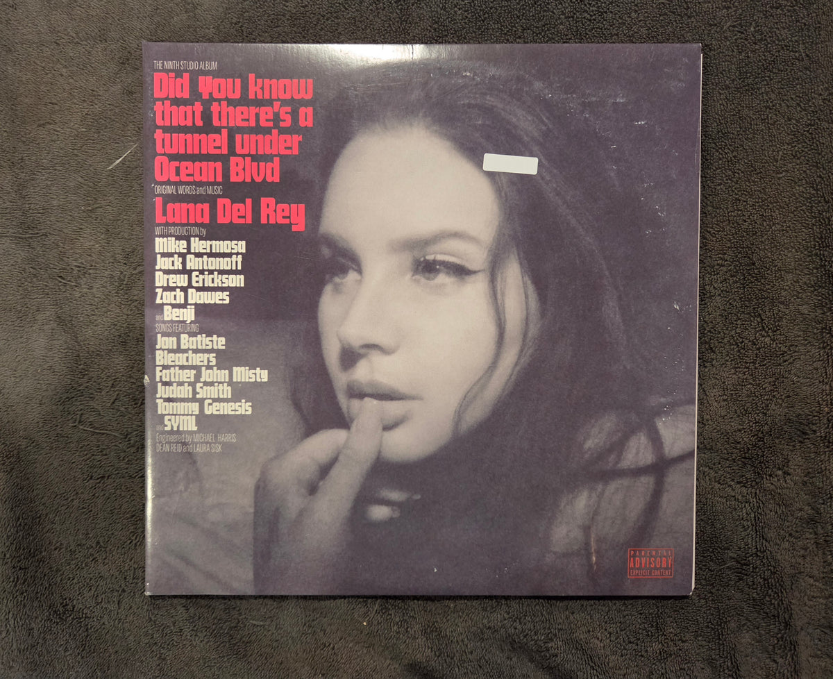 LANA DEL REY DID YOU KNOW THERES A TUNNEL UNDER OCEAN BLVD LIM PINK