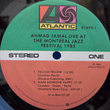 AHMAD JAMAL LIVE AT THE MONTREAL JAZZ FESTIVAL 1985
