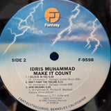 IDRIS MUHAMMAD MAKE IT COUNT