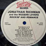 JONATHAN RICHMAN AND THE MODERN LOVERS ROCKIN AND ROMANCE