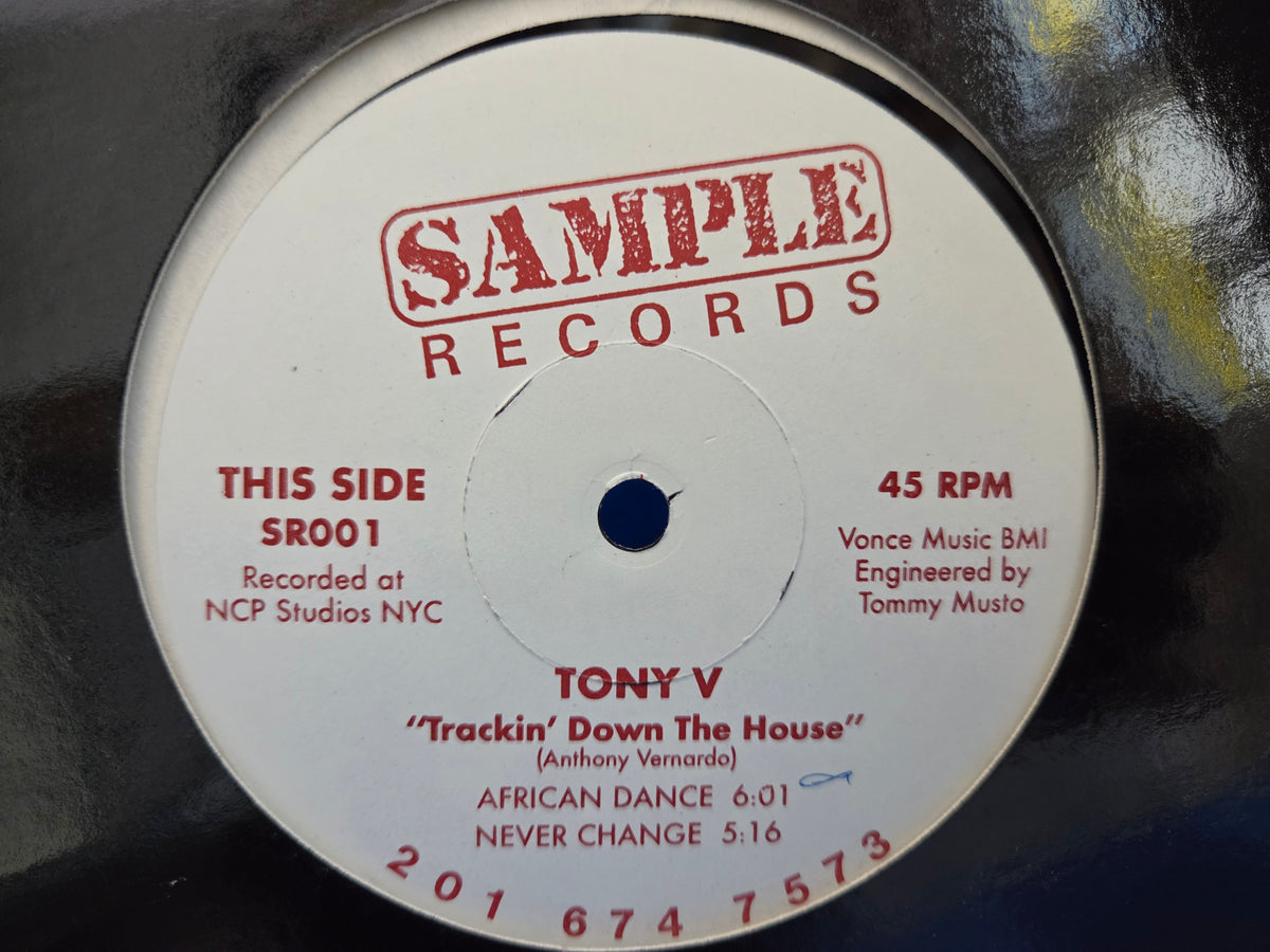 TONY V TRACKIN DOWN THE HOUSE 12"