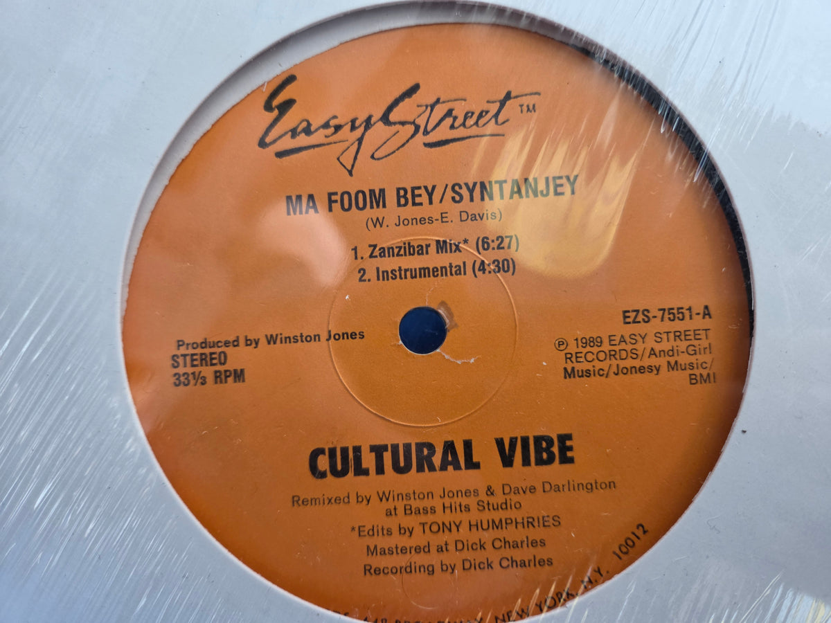 CULTURAL VIBE MA FOOM BEY 12"