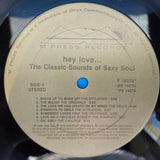 HEY LOVE THE CLASSIC SOUNDS OF SEXY SOUL 1P 1986 V/A