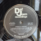 PUBLIC ENEMY BLACK STEEL IN THE HOUR OF CHAOS 12"