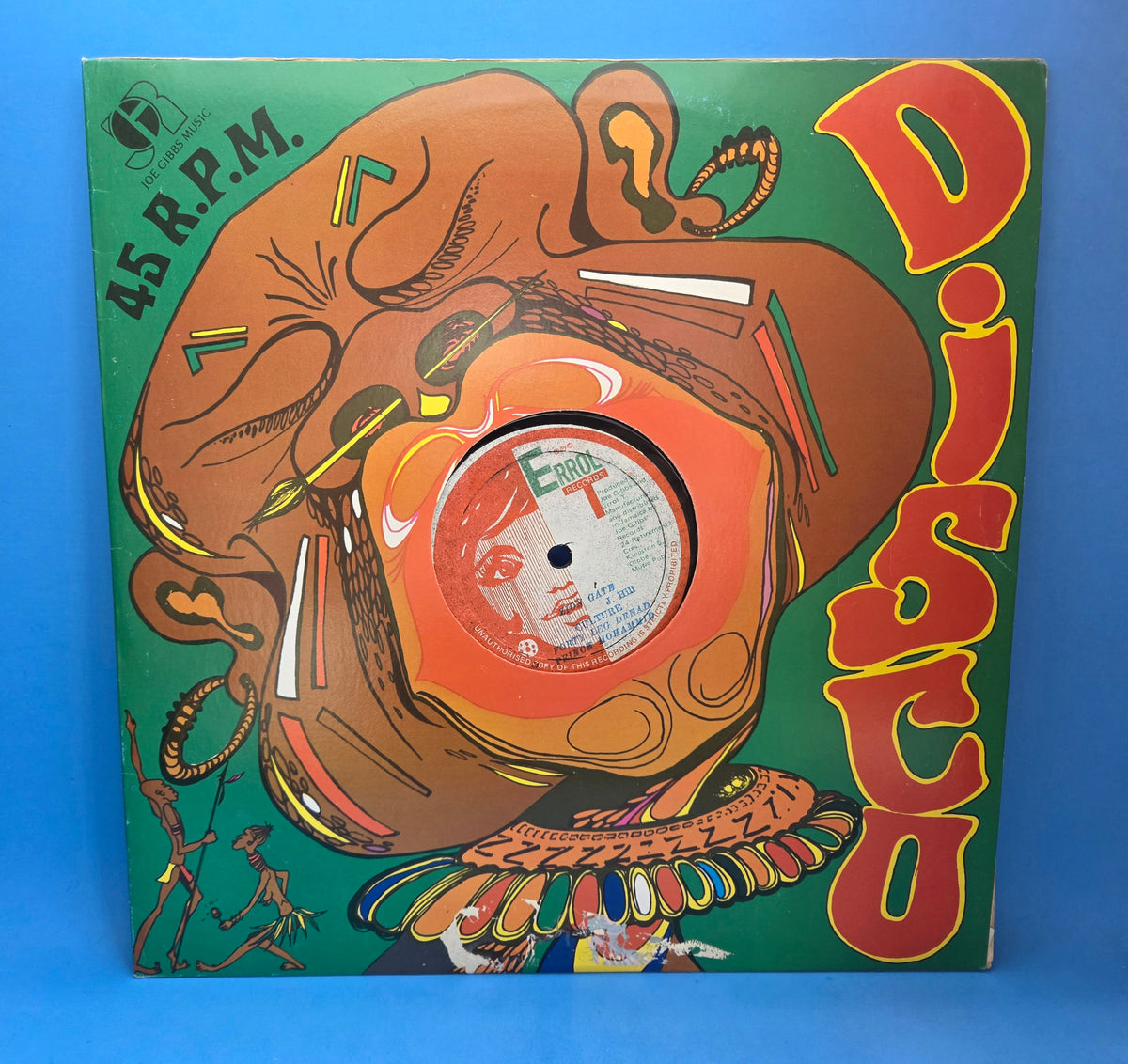 CULTURE PRINCE MOHAMMID ZION GATE JAMAICA IMPORT ERROL T ROCK GIBBS PROFESSIONAL