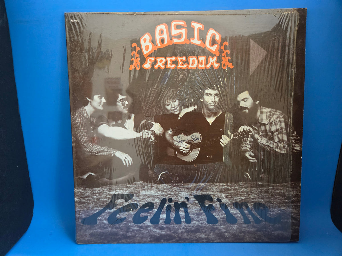 BASIC FREEDOM FEELIN FINE AUTOGRAPHED
