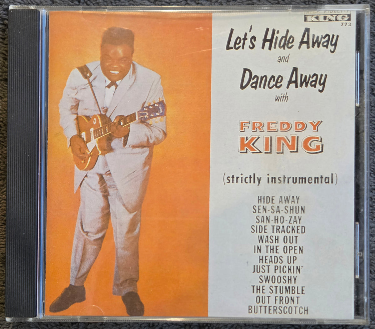 FREDDY KING LET'S HIDE AWAY AND DANCE AWAY WITH FREDDY KING CD
