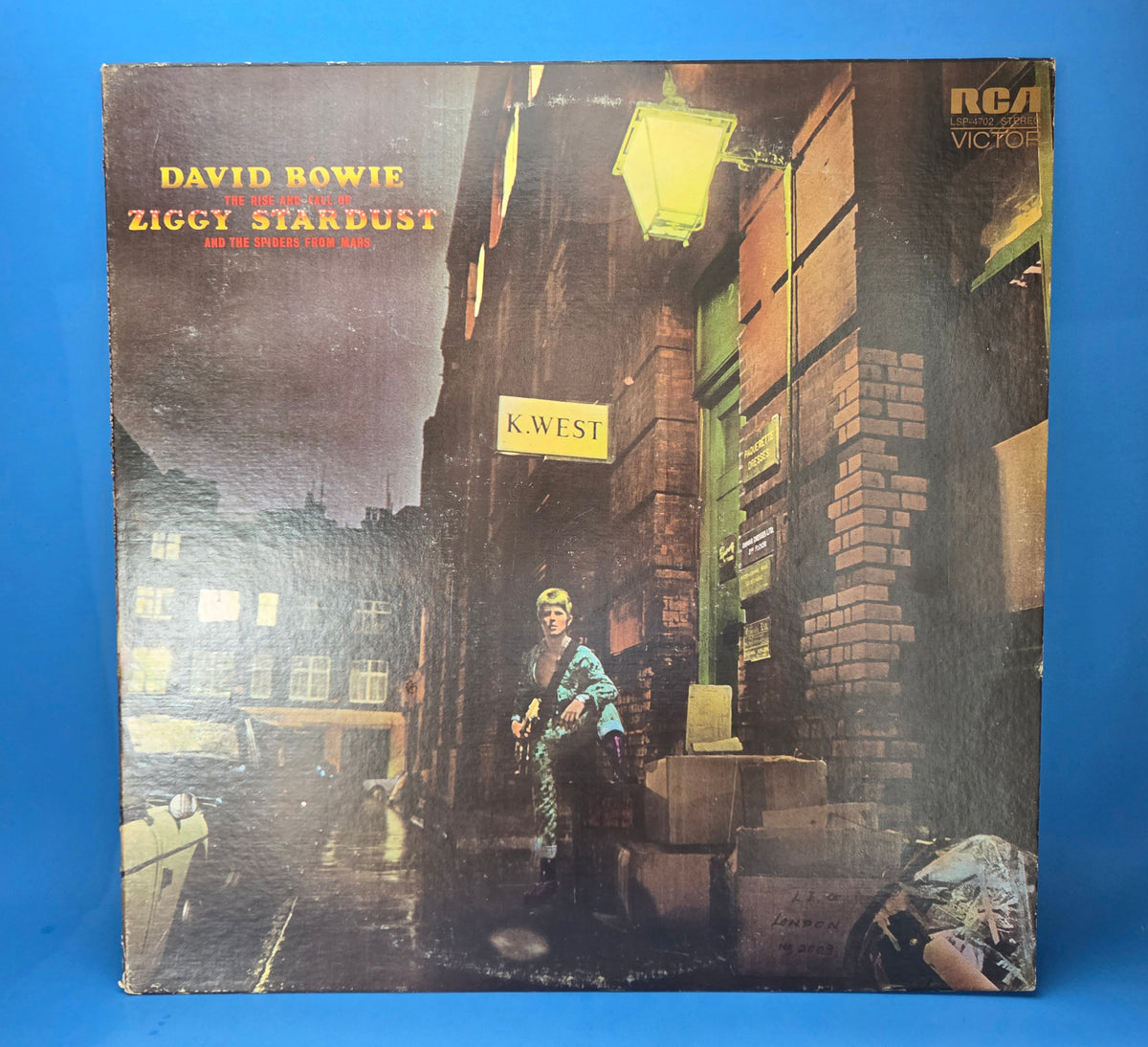 DAVID BOWIE ZIGGY STARDUST FIRST PRESSING DYNAFLEX