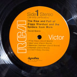 DAVID BOWIE ZIGGY STARDUST FIRST PRESSING DYNAFLEX