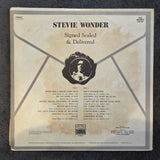 STEVIE WONDER SIGNED SEALED & DELIVERED