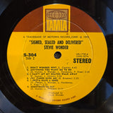 STEVIE WONDER SIGNED SEALED & DELIVERED