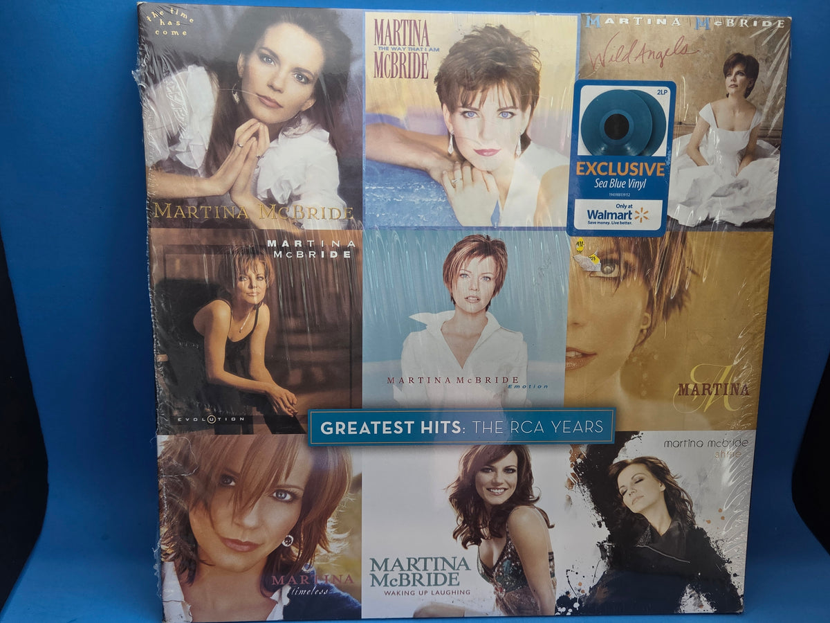 MARTINA MCBRIDE GREATEST HITS THE RCA YEARS SEA BLUE NEW