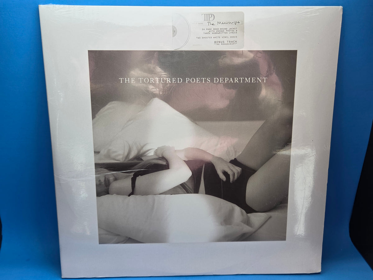 TAYLOR SWIFT THE TORTURED POETS DEPARTMENT WHITE NEW