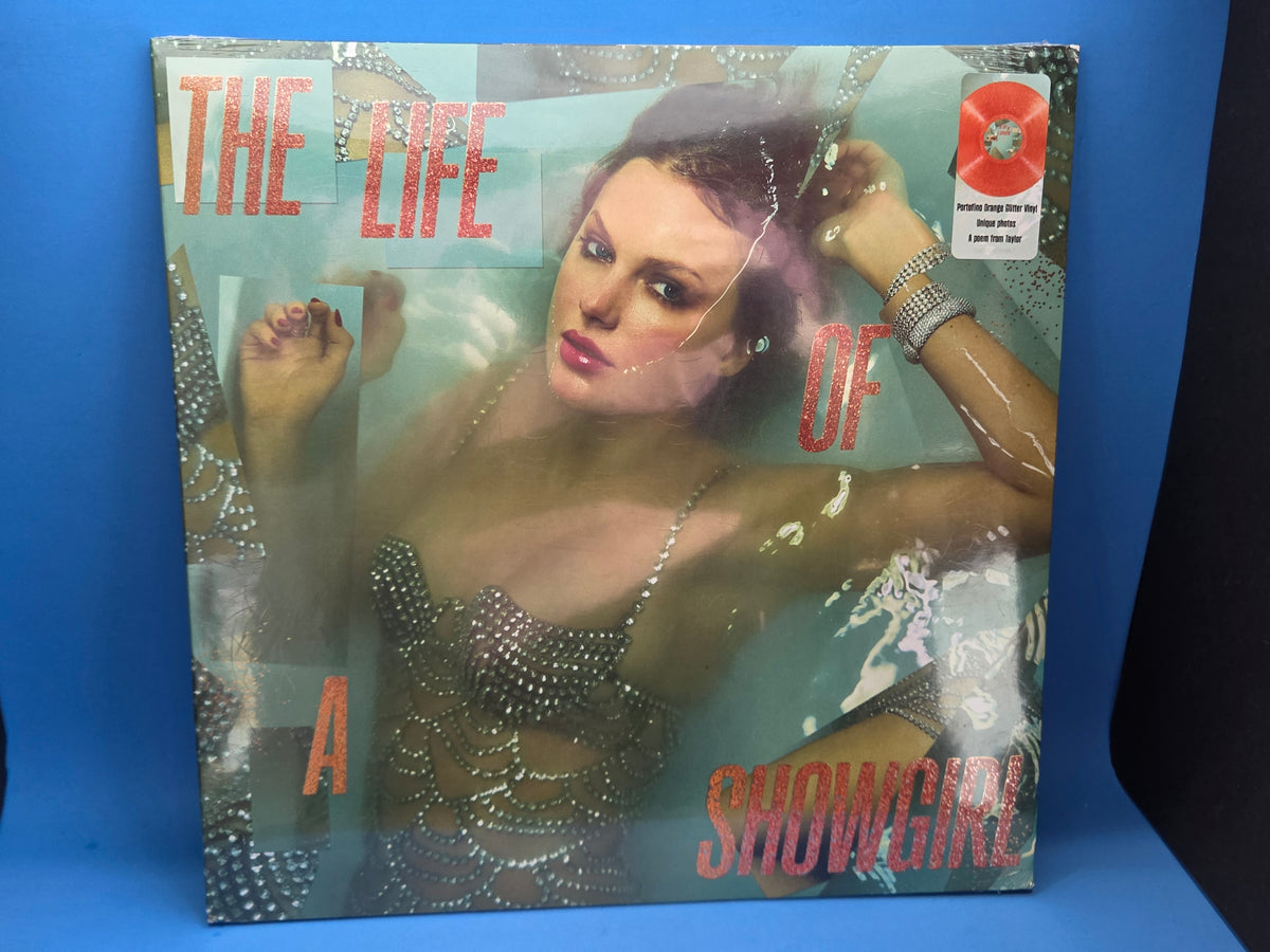 TAYLOR SWIFT LIFE OF A SHOWGIRL ORANGE NEW