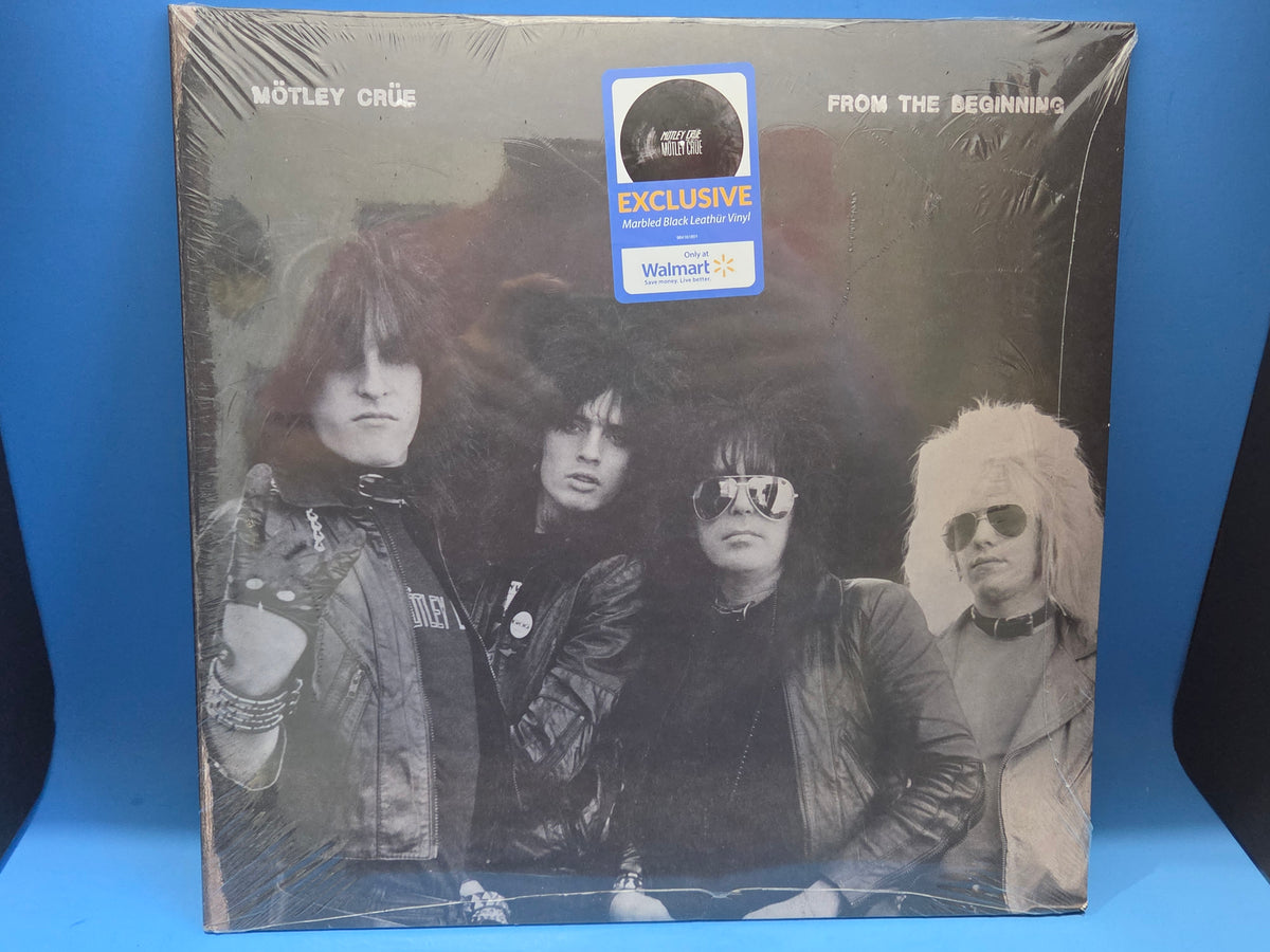 MOTLEY CRUE FROM THE BEGINNING BLACK MARBLE NEW