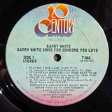 BARRY WHITE SINGS FOR SOMEONE YOU LOVE