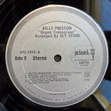 BILLY PRESTON ORGAN TRANSPLANT
