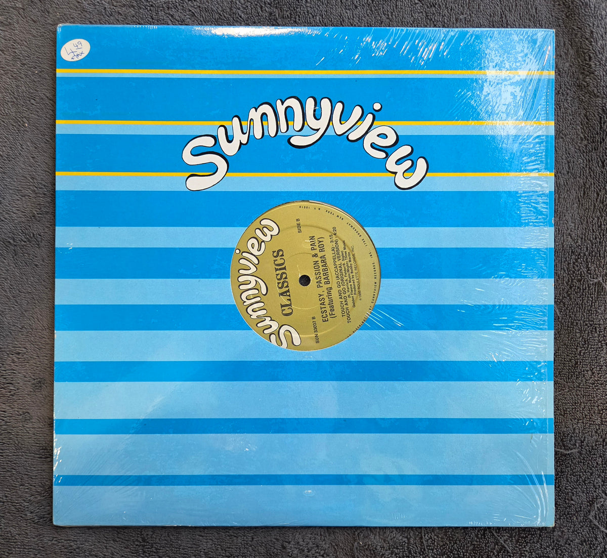 ECSTASY PASSION & PAIN TOUCH AND GO SUNNYVIEW CLASSICS 12"