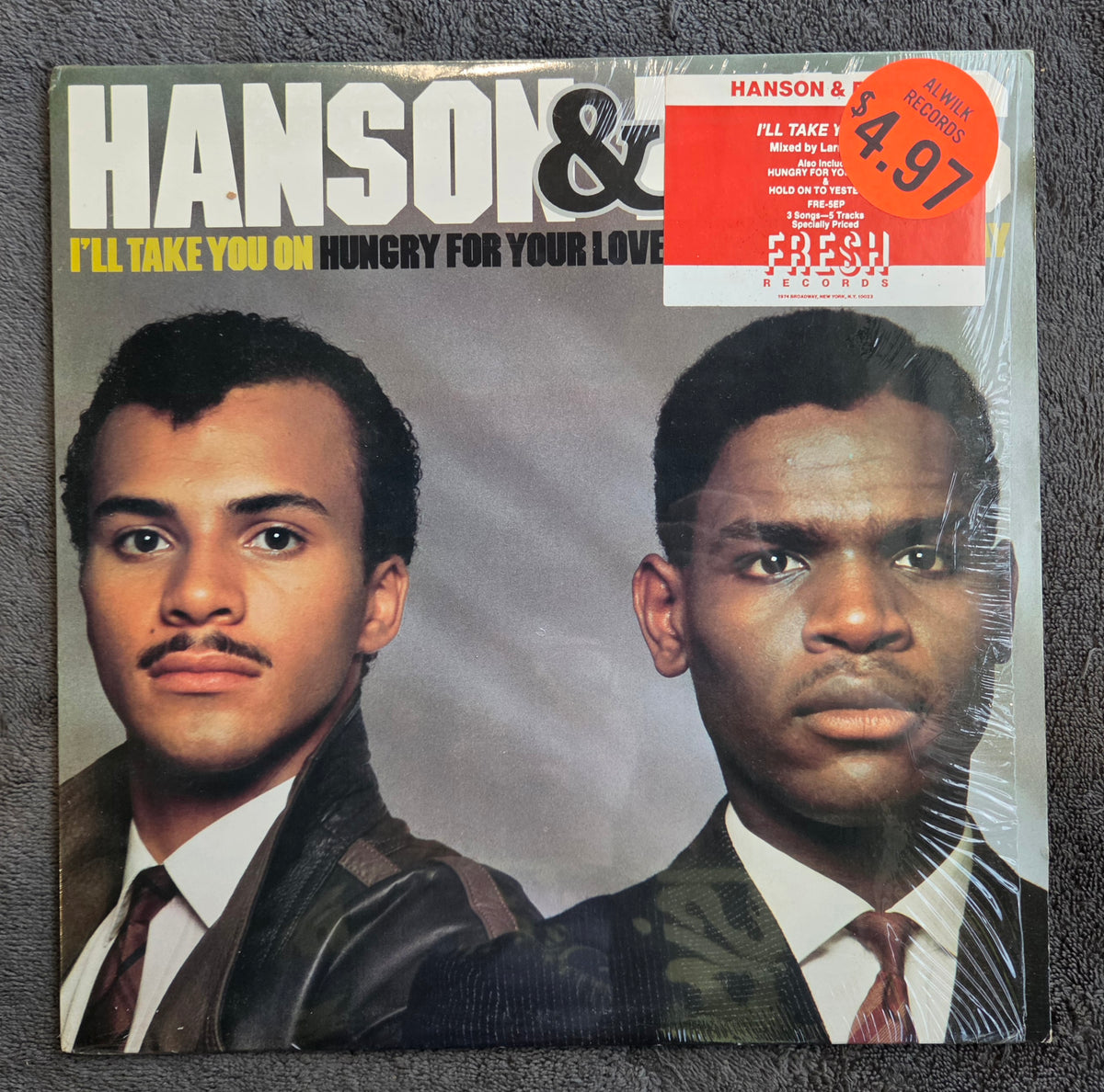 HANSON AND DAVIS I'LL TAKE YOU ON 12"