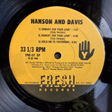 HANSON AND DAVIS I'LL TAKE YOU ON 12"