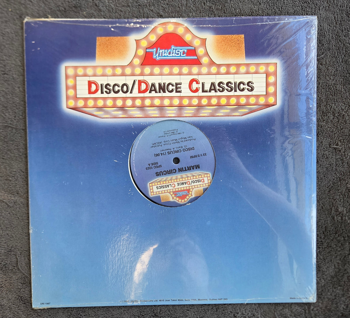 MARTIN CIRCUS DISCO CIRCUS CAN IMP 12"