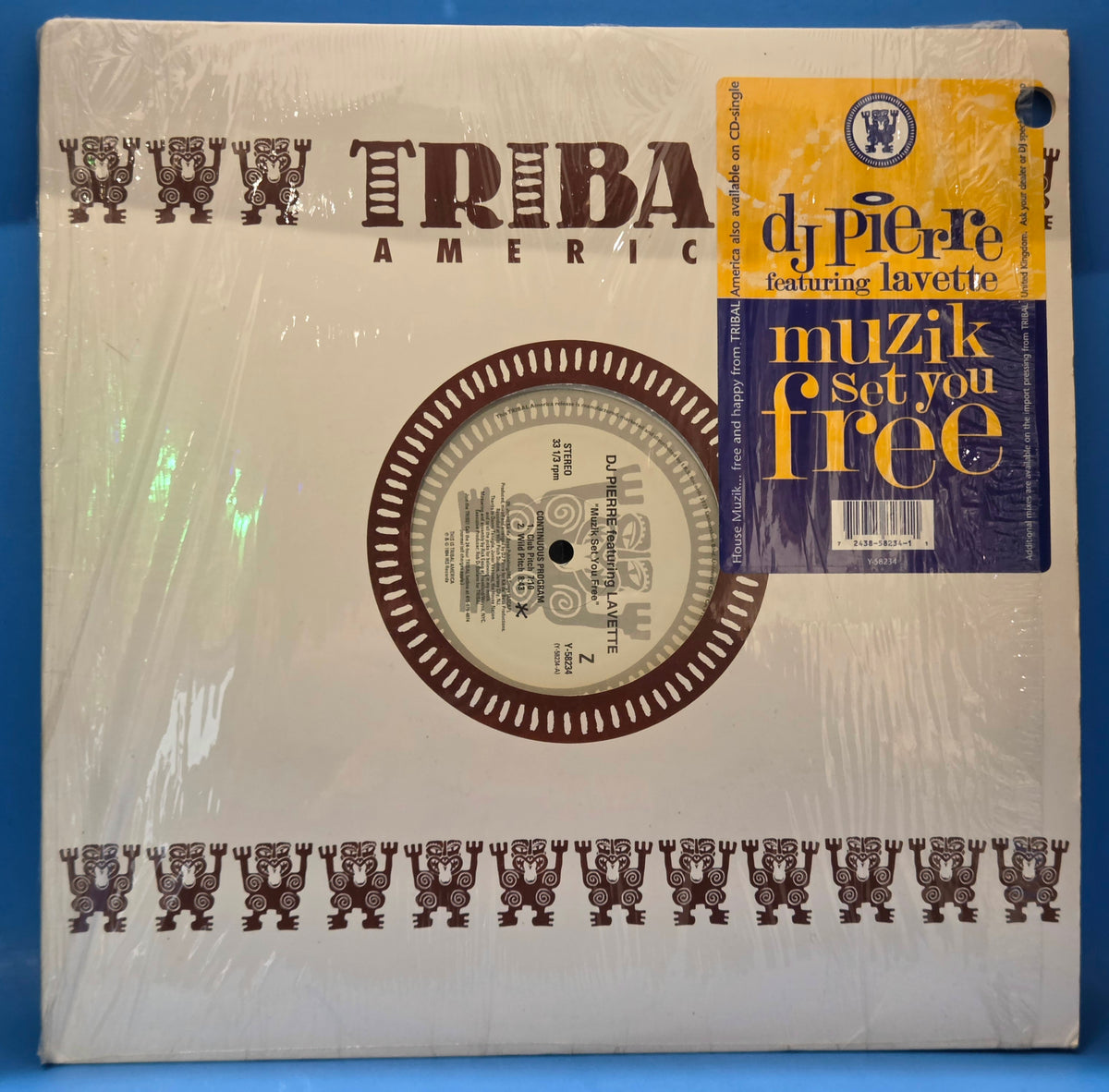 DJ PIERRE MUZIK SET YOU FREE 12"