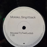 MOLOKO SING IT BACK PROMO UK IMP 12"
