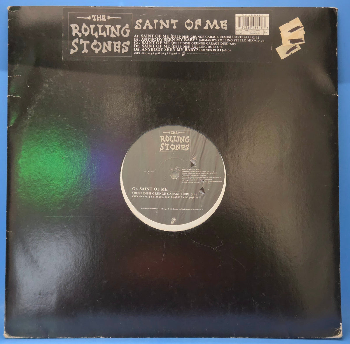 ROLLING STONES SAINT OF ME UK IMP 12"