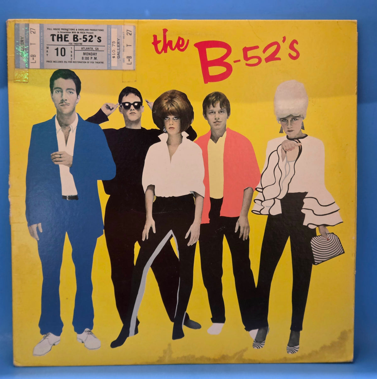B-52'S S/T w/ TICKET STUBB