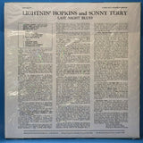 LIGHTNIN HOPKINS LAST NIGHT BLUES 180G 4 MEN