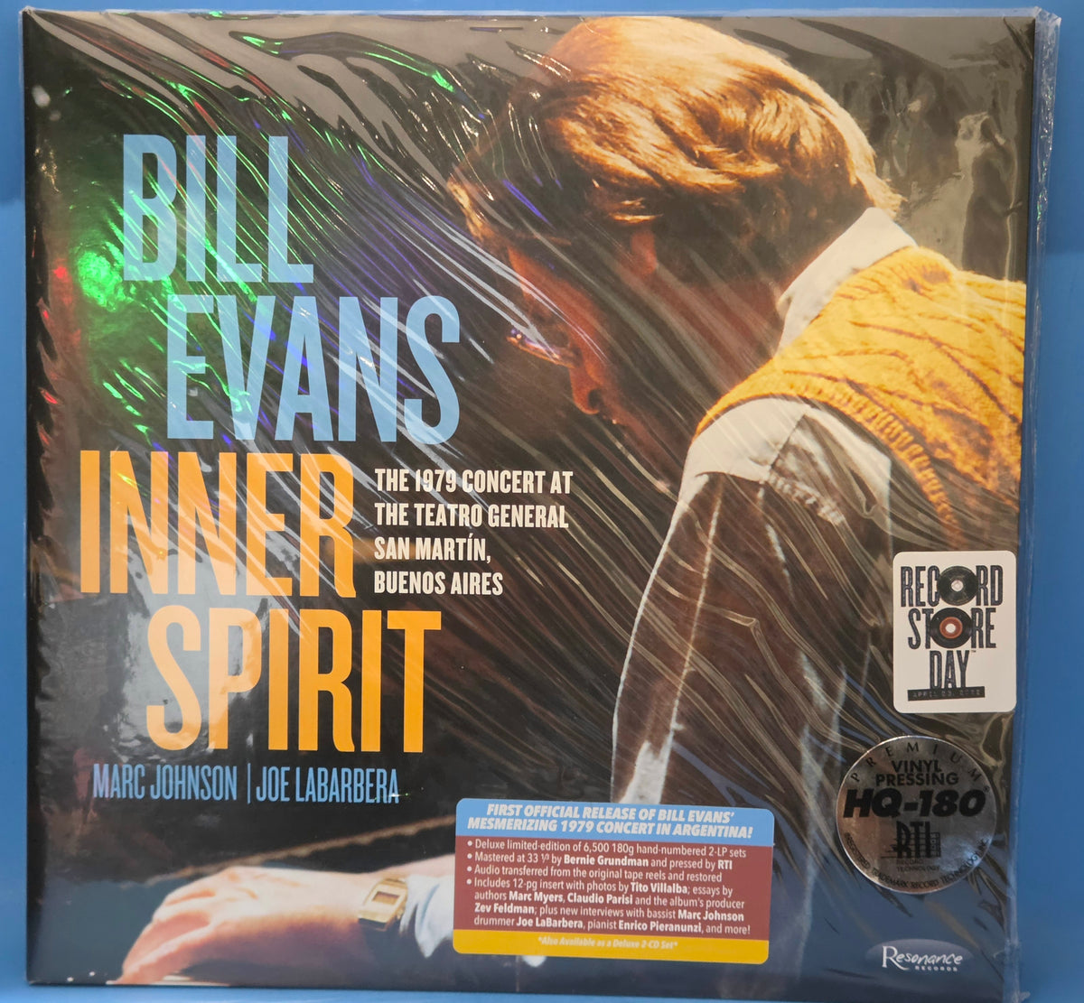 BILL EVANS INNER SPIRIT RSD LIM NUM 180G NEW