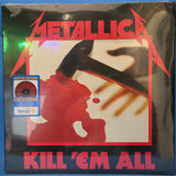 METALLICA KILL EM ALL RED NEW