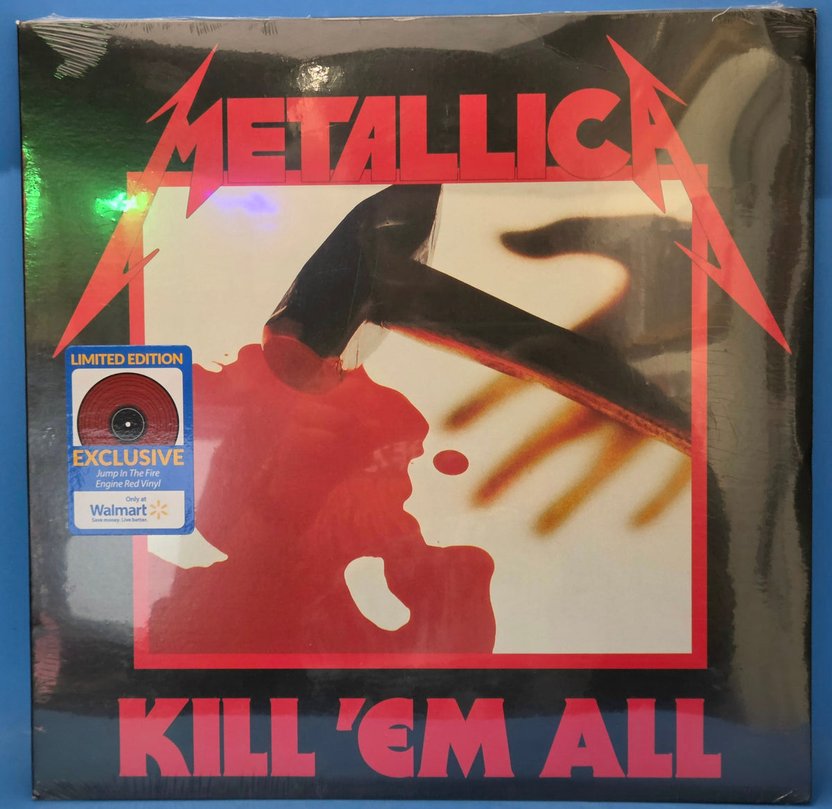 METALLICA KILL EM ALL RED NEW