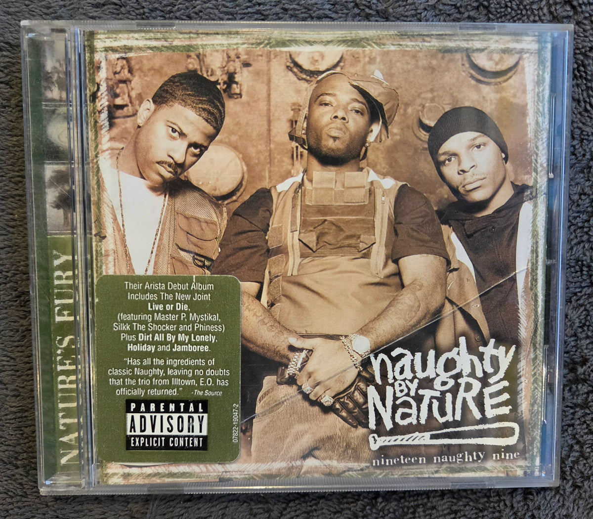 NAUGHTY BY NATURE NINETEEN NAUGHTY NINE CD