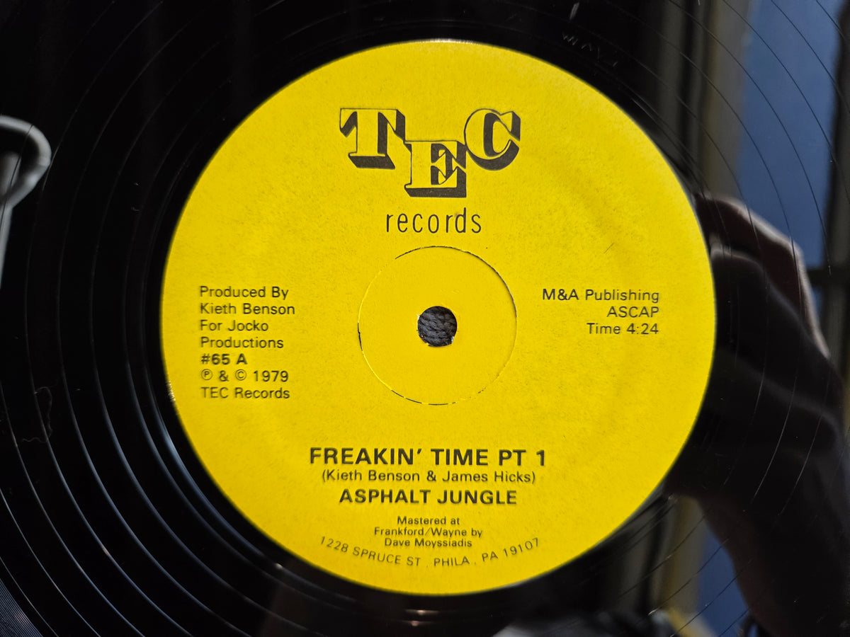 ASPHALT JUNGLE FREAKIN' TIME 12"