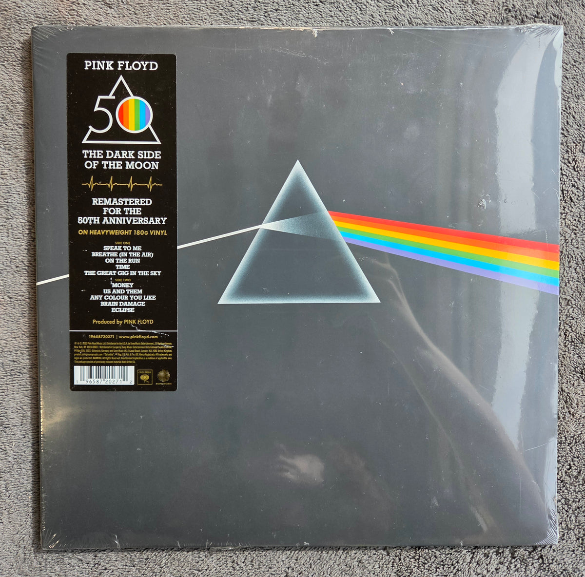 PINK FLOYD DARK SIDE OF THE MOON 180G 50TH ANNIV NEW
