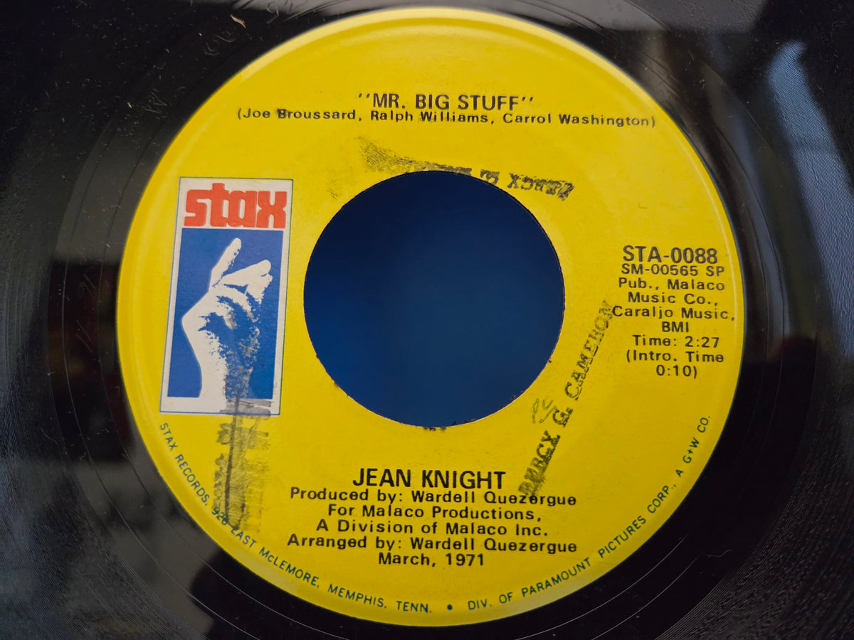 JEAN KNIGHT MR BIG STUFF 7"